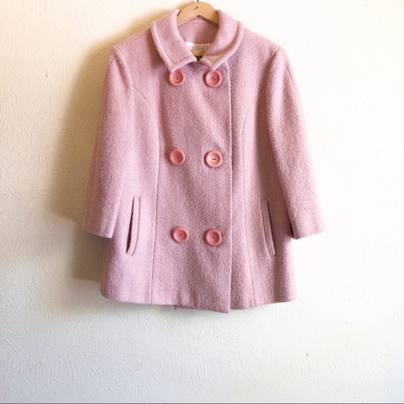 Dolce & Gabbana Jackets & Blazers - D&G Dolce and Gabbana Pink Pea Coat